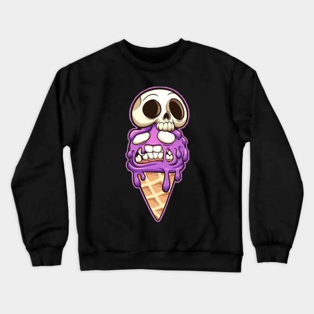 Frozen brain Crewneck Sweatshirt by Cool-Ero